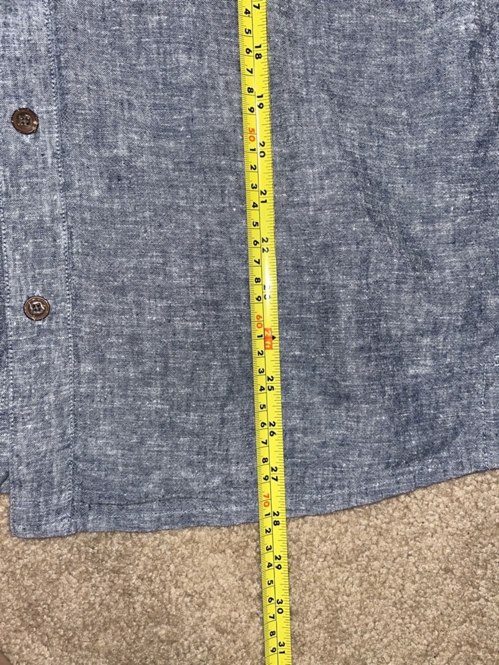 Patagonia Men’s Button-Down Shirt size medium - Picture 7 of 8